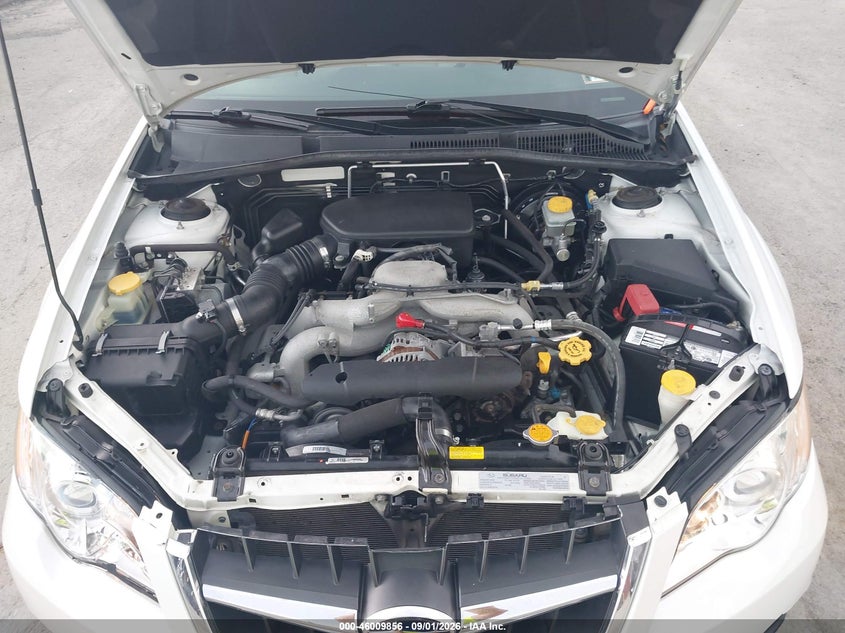 2009 SUBARU OUTBACK WAGON 2.5L H-4 VVT, REGULAR , 170HP