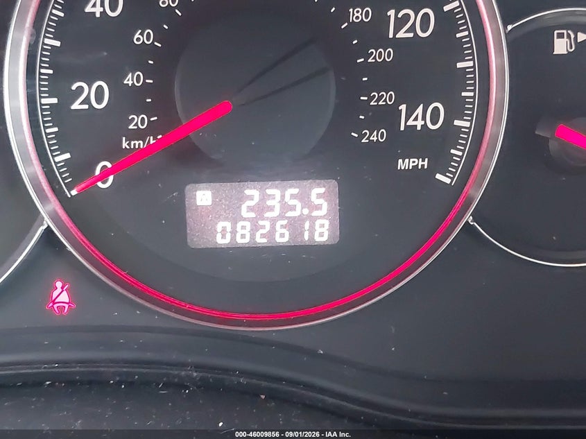 2009 SUBARU OUTBACK WAGON 2.5L H-4 VVT, REGULAR , 170HP