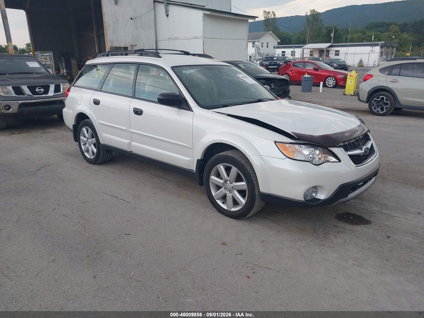 2009 SUBARU OUTBACK WAGON 2.5L H-4 VVT, REGULAR , 170HP