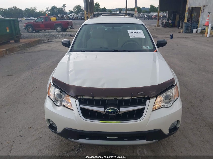 2009 SUBARU OUTBACK WAGON 2.5L H-4 VVT, REGULAR , 170HP