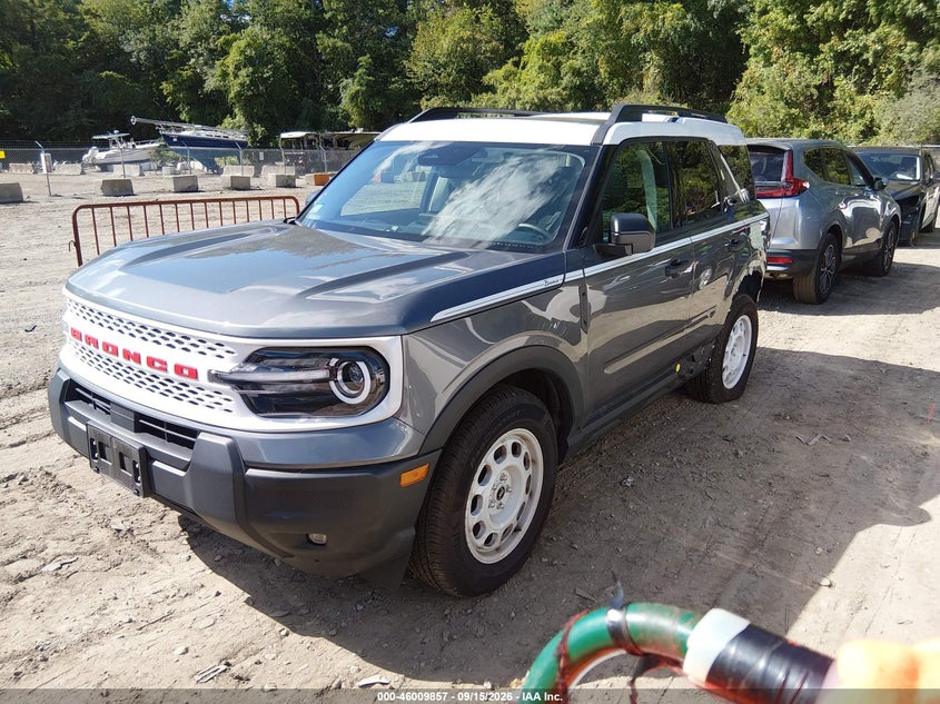 Vin: 3fmcr9gn9sre30097, lot: 46509233, ford bronco sport heritage 20252