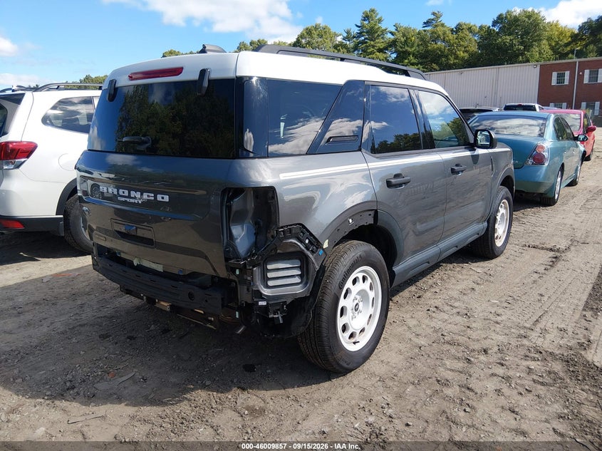 Vin: 3fmcr9gn9sre30097, lot: 46509233, ford bronco sport heritage 20254