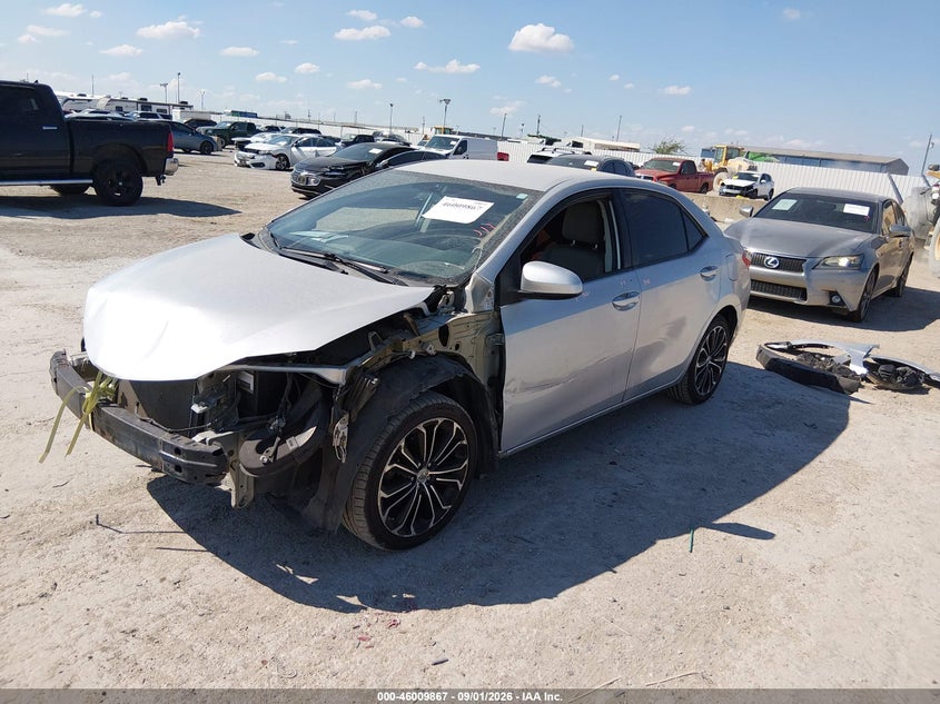2014 TOYOTA COROLLA SEDAN 1.8L I-4 DOHC, VVT, REGULAR , 132HP