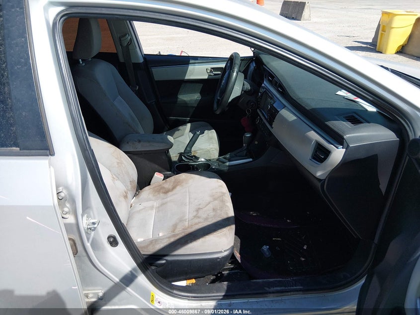 2014 TOYOTA COROLLA SEDAN 1.8L I-4 DOHC, VVT, REGULAR , 132HP