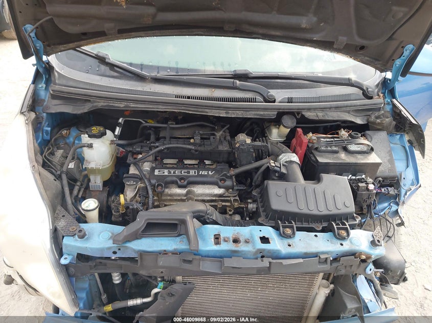 CHEVROLET SPARK 2013 VIN KL8CA6S92DC522943