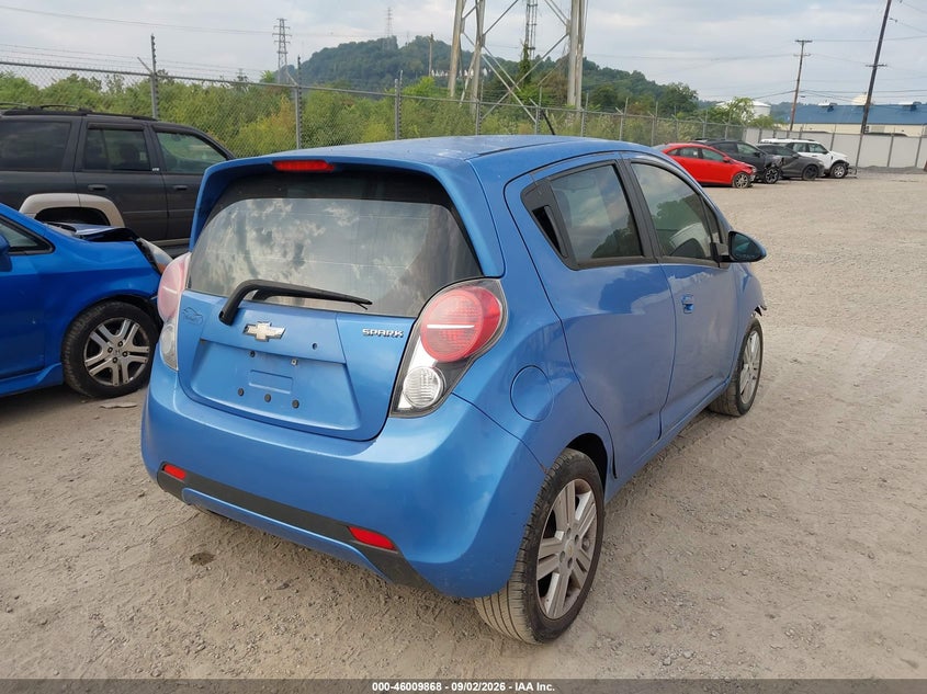 CHEVROLET SPARK 2013 VIN KL8CA6S92DC522943