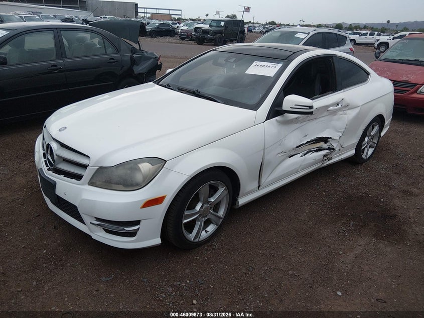 Vin: wddgj4hb3df973956, lot: 46509249, mercedes-benz c 250 20132