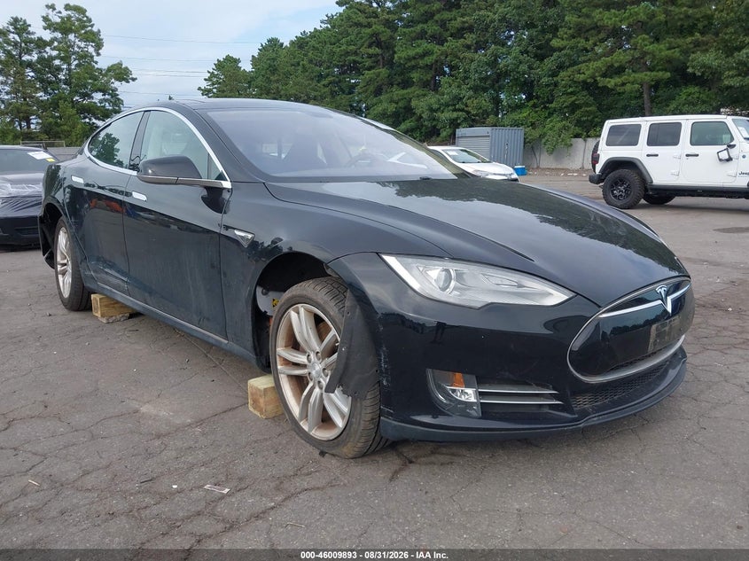 2013 TESLA MODEL S auction photo 1