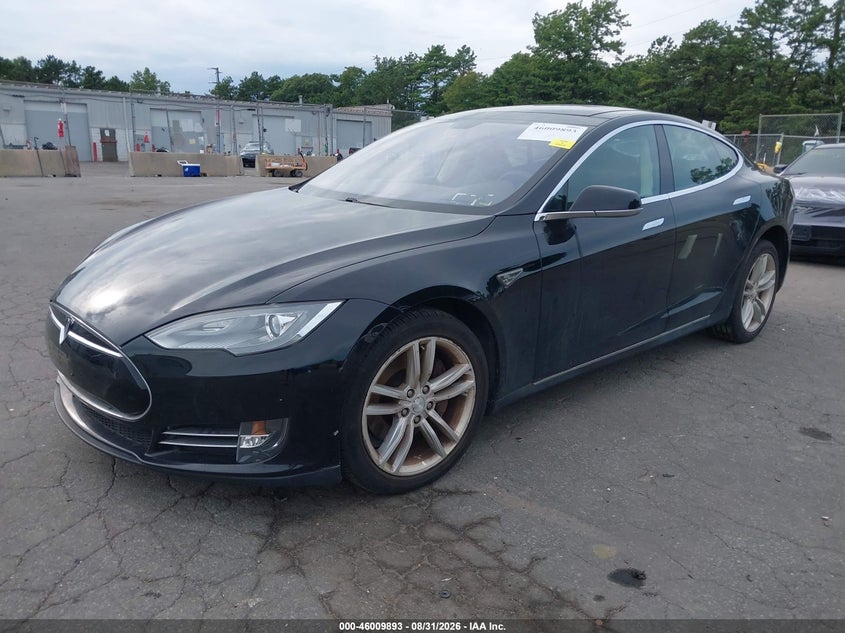 2013 TESLA MODEL S auction photo 2