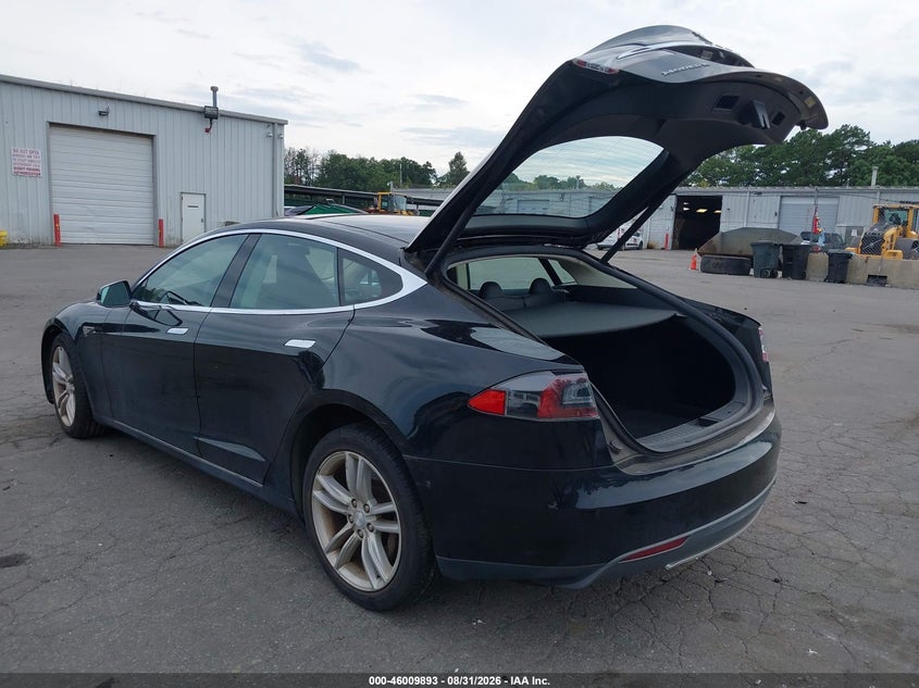 2013 TESLA MODEL S auction photo 3