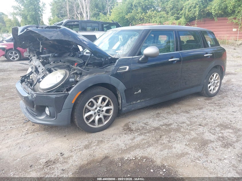 Vin: wmwlu1c52h2c41623, lot: 46509271, mini clubman cooper 20172