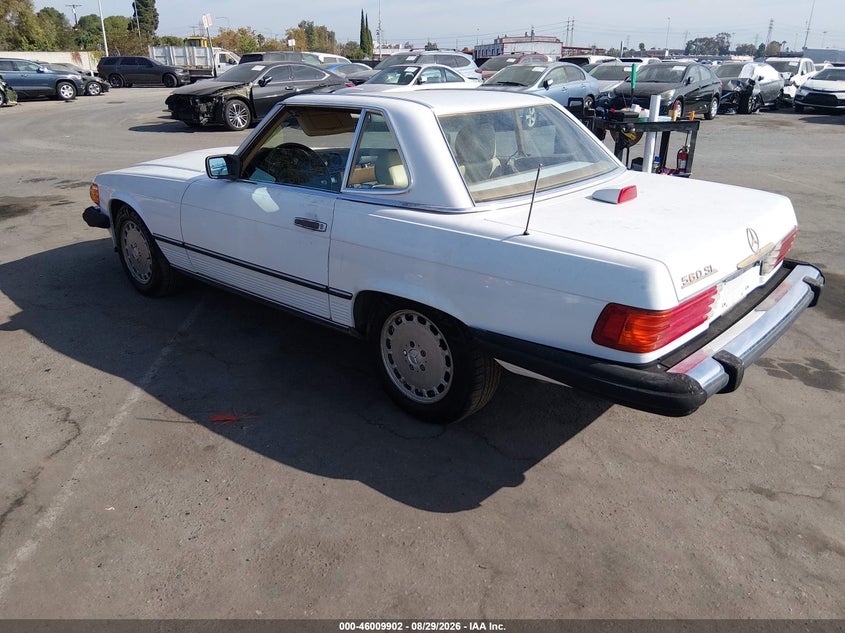 1987 MERCEDES-BENZ 560 auction photo 3