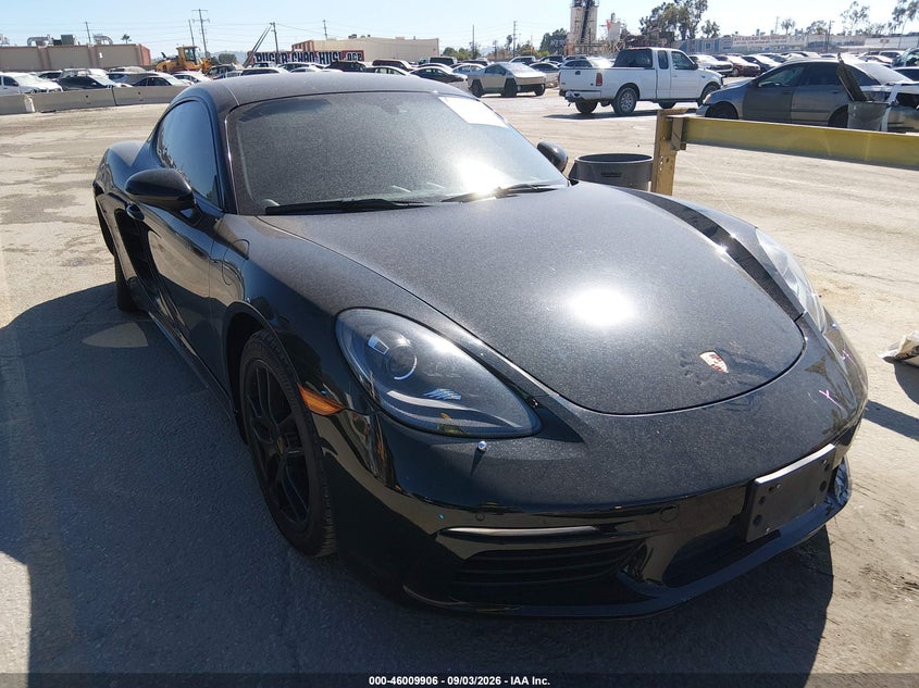 Vin: wp0aa2a8xjk261739, lot: 46509282, porsche 718 cayman 2018 img_1