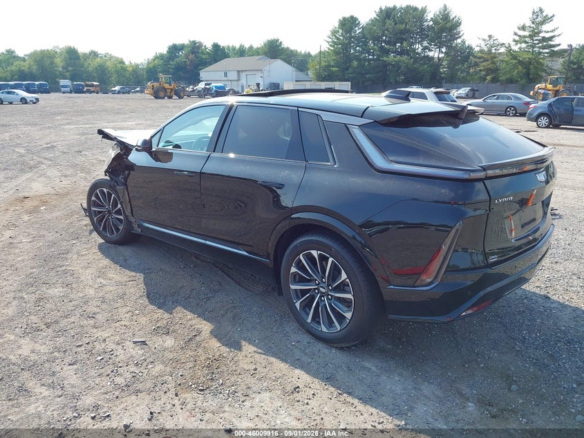 Vin: 1gykpvrl1rz128720, lot: 46509292, cadillac lyriq sport w/1sj 20243