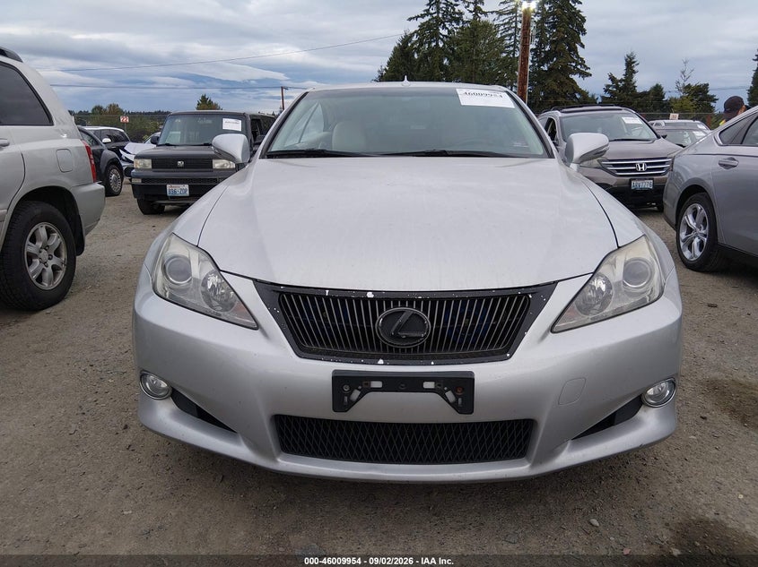 LEXUS IS 350C 2010 VIN JTHFE2C20A2501639