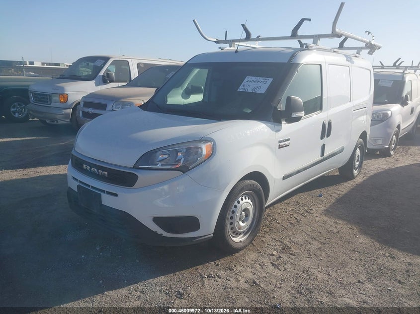 Vin: zfbhrfab5n6w38991, lot: 46509350, ram promaster city cargo van 20222