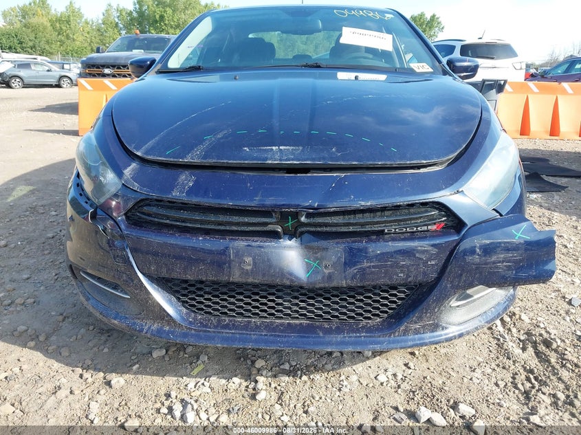 DODGE DART 2015 VIN 1C3CDFBB6FD309397