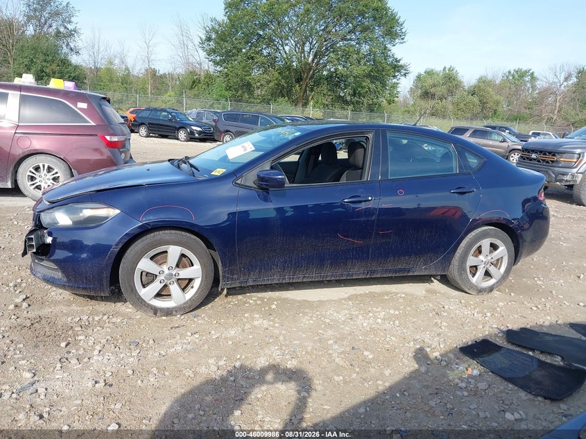 DODGE DART 2015 VIN 1C3CDFBB6FD309397