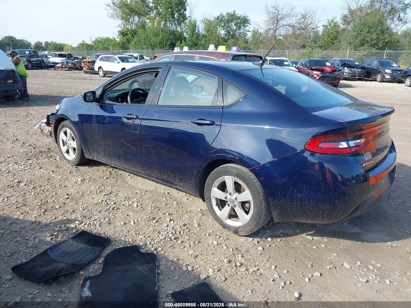 DODGE DART 2015 VIN 1C3CDFBB6FD309397