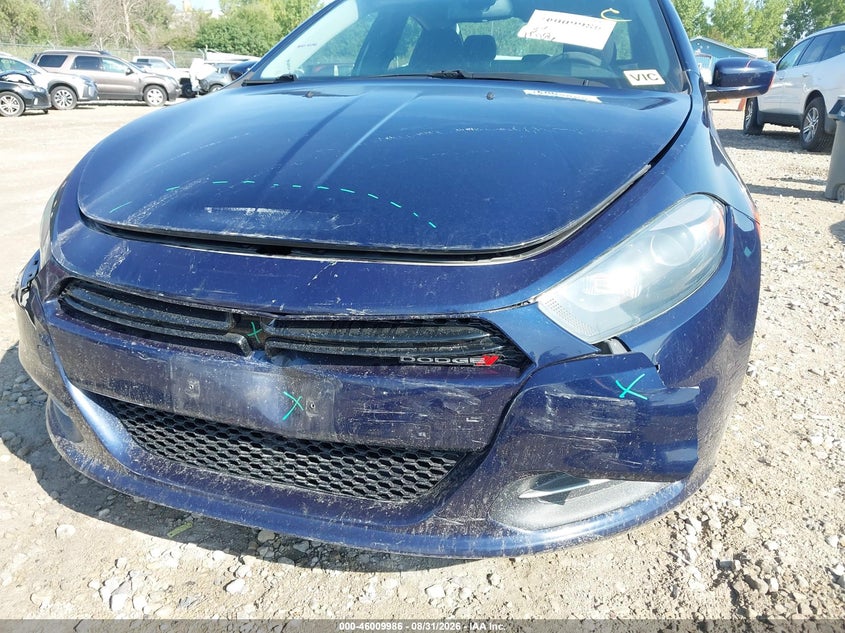 DODGE DART 2015 VIN 1C3CDFBB6FD309397