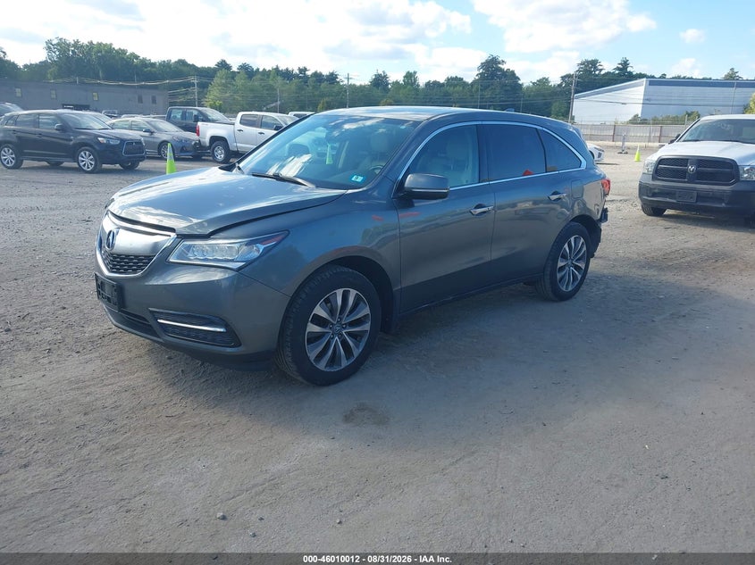 Vin: 5fryd4h49eb011785, lot: 46509388, acura mdx technology package 20142