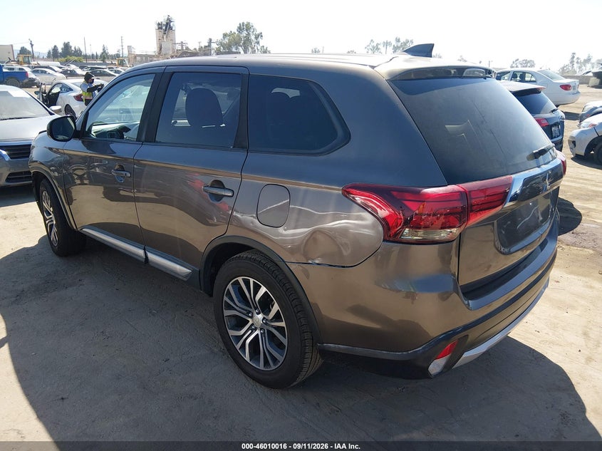 Vin: ja4ad2a34hz063181, lot: 46509392, mitsubishi outlander es 20173