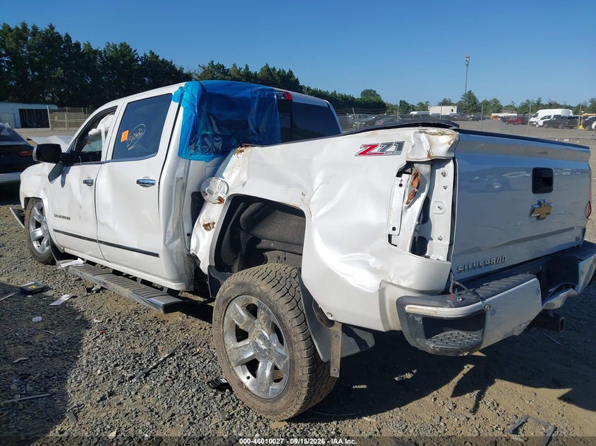 Vin: 3gcuksecxhg332724, lot: 46509403, chevrolet silverado 1500 ltz 20173