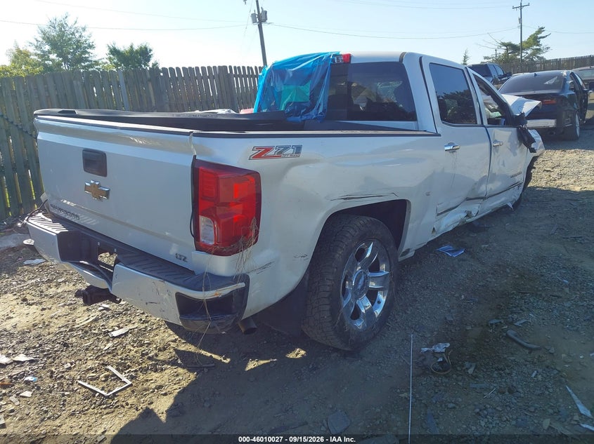 Vin: 3gcuksecxhg332724, lot: 46509403, chevrolet silverado 1500 ltz 20174