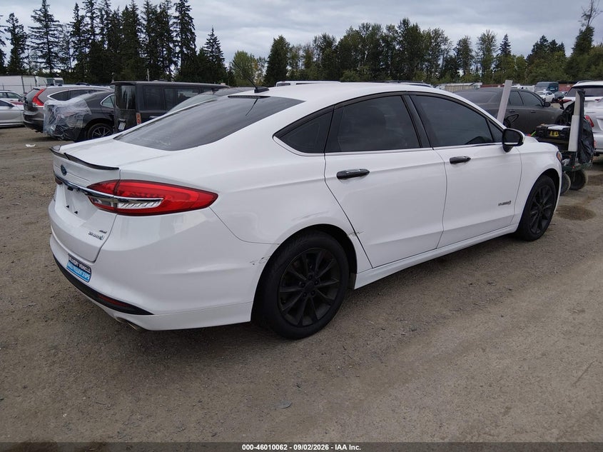 2017 FORD FUSION HYBRID auction photo 4