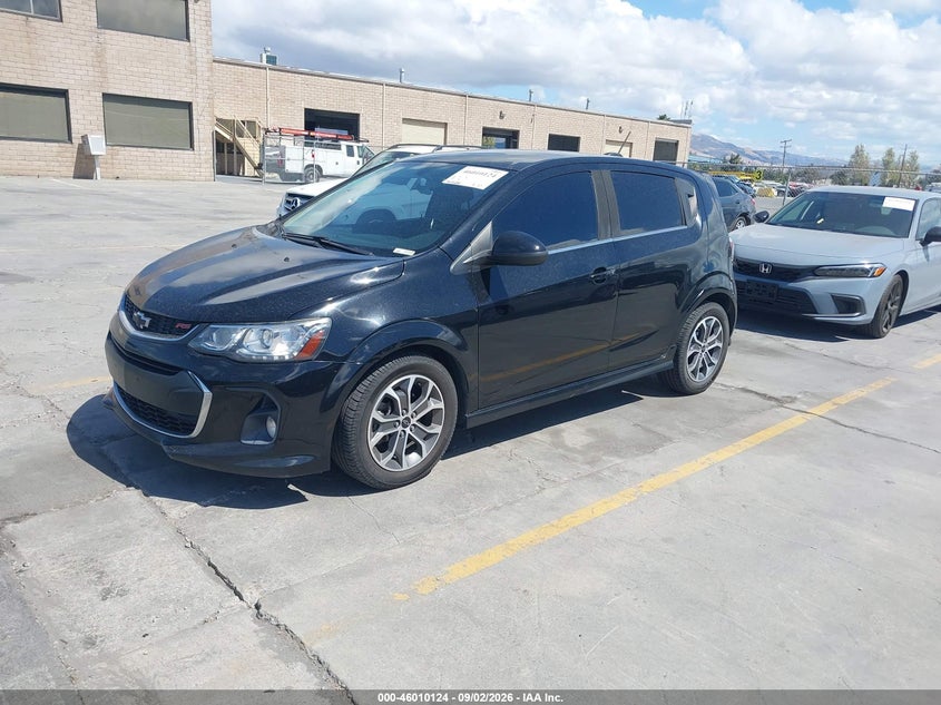 Vin: 1g1jd6sb0k4141066, lot: 46509500, chevrolet sonic lt auto 20192