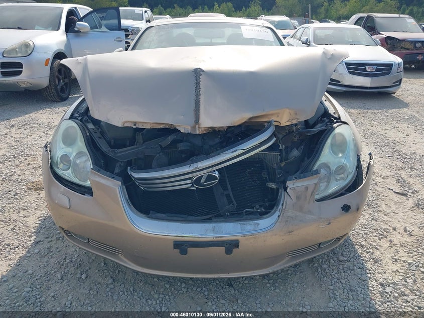 LEXUS SC 430 2005 VIN JTHFN48Y750066046
