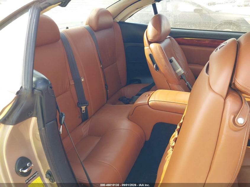 LEXUS SC 430 2005 VIN JTHFN48Y750066046