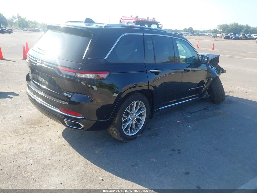 Vin: 1c4rjheg8p8816569, lot: 46509551, jeep grand cherokee summit 4x4 20234