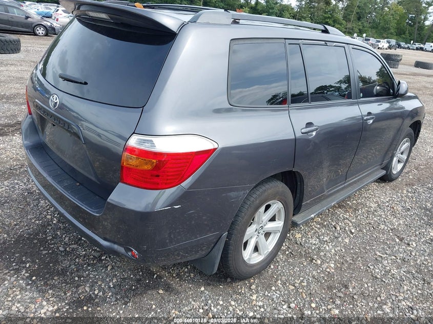 TOYOTA HIGHLANDER 2008 VIN JTEES41A082070074