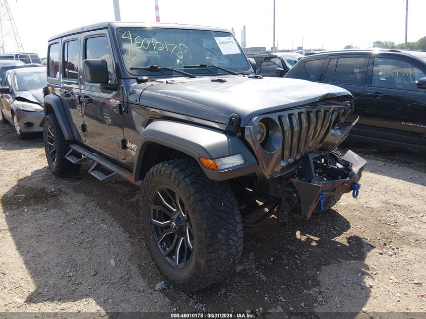 Vin: 1c4hjxdn4jw142297, lot: 46509554, jeep wrangler unlimited sport s 4x4 2018 img_1