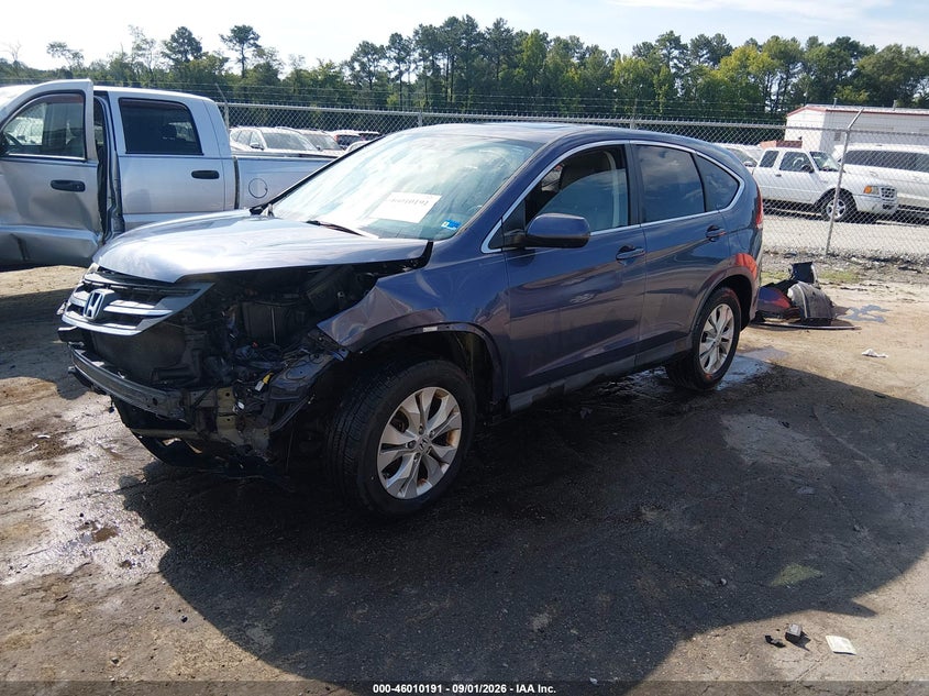 2012 Honda CR-V, Лівий перед, IAAI, VIN 5J6RM4H55CL025766 — фото 2