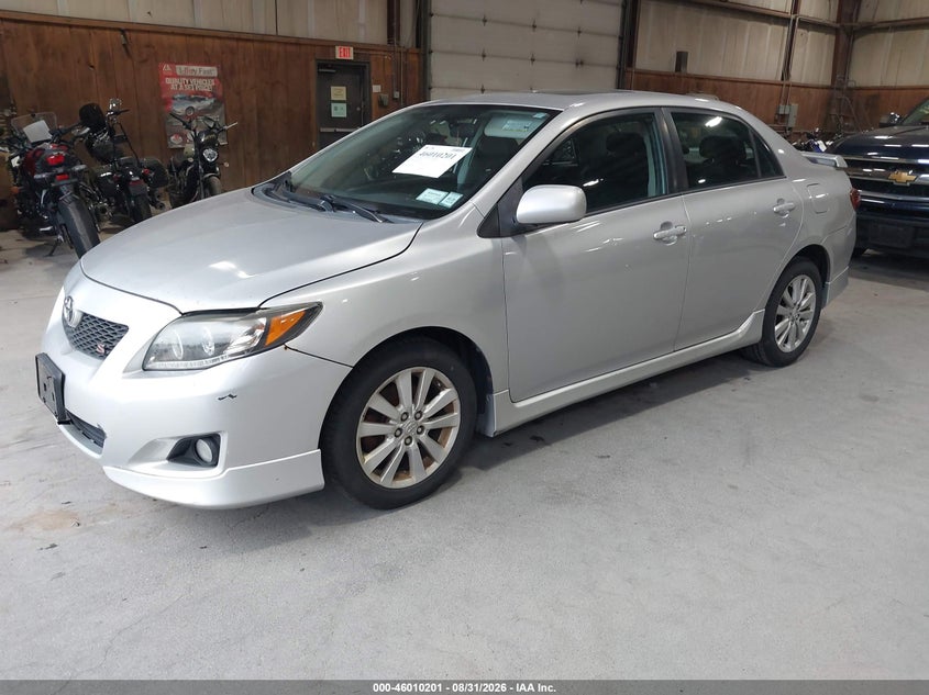 2009 Toyota Corolla, Звичайний знос, IAAI, VIN 1NXBU40E89Z162220 — фото 2