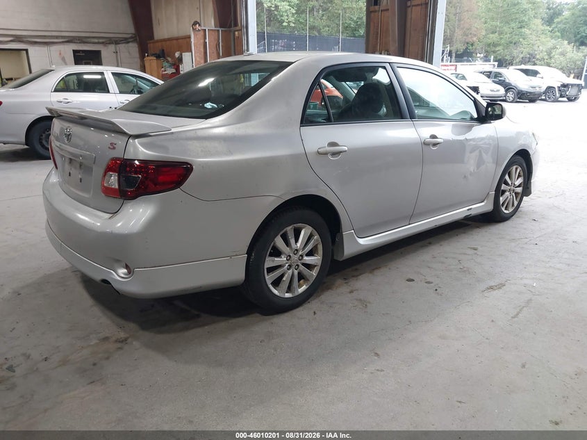 2009 TOYOTA COROLLA auction photo 4