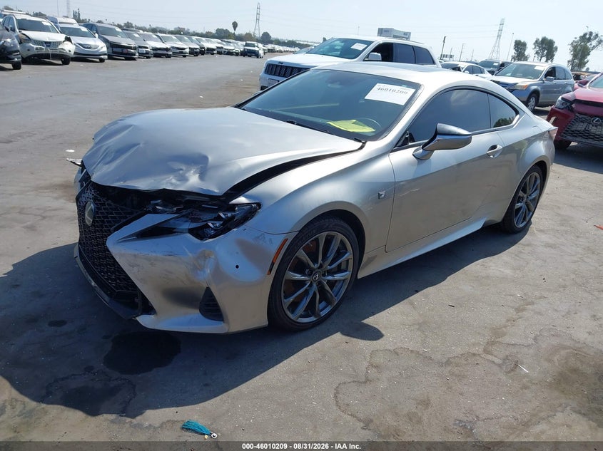 2022 LEXUS RC 350 auction photo 2