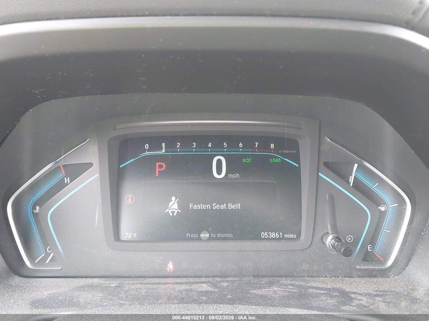 2020 HONDA ODYSSEY auction photo 7