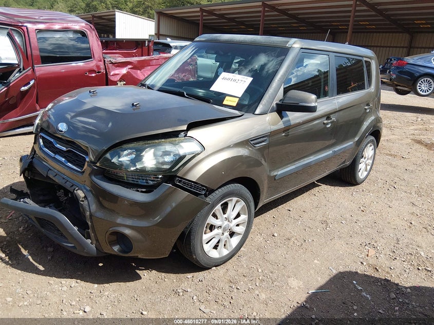 2013 Kia Soul, Удар спереду, IAAI, VIN KNDJT2A6XD7573270 — фото 2