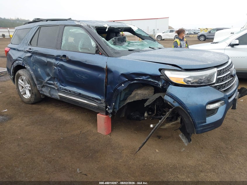 Vin: 1fmsk8dh2lgb29978, lot: 46509663, ford explorer xlt 2020 img_1