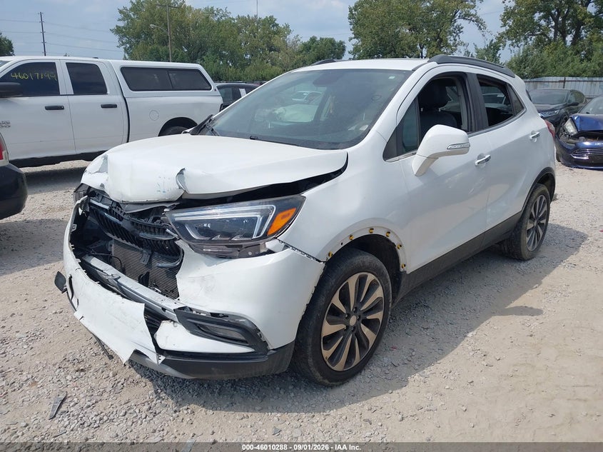 Vin: kl4cjgsm4kb899398, lot: 46509664, buick encore awd essence 20192