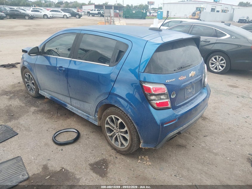 Vin: 1g1jd6shxh4130783, lot: 46509665, chevrolet sonic lt auto 20173