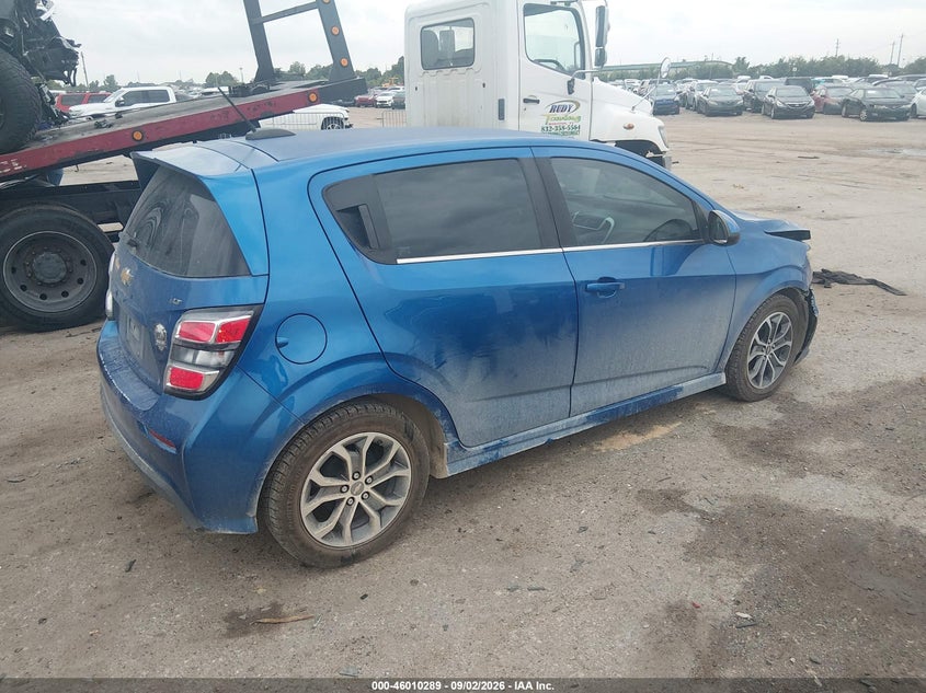 Vin: 1g1jd6shxh4130783, lot: 46509665, chevrolet sonic lt auto 20174
