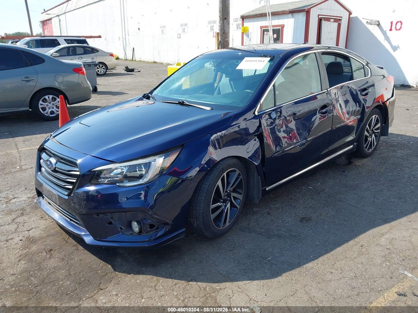 Vin: 4s3bnas61j3011557, lot: 46509680, subaru legacy 2.5i sport 20182
