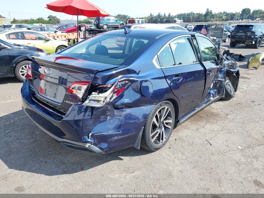 Vin: 4s3bnas61j3011557, lot: 46509680, subaru legacy 2.5i sport 20184