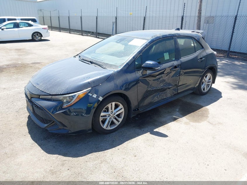 2019 Toyota Corolla, Лівий бік, IAAI, VIN JTNK4RBE9K3023669 — фото 2
