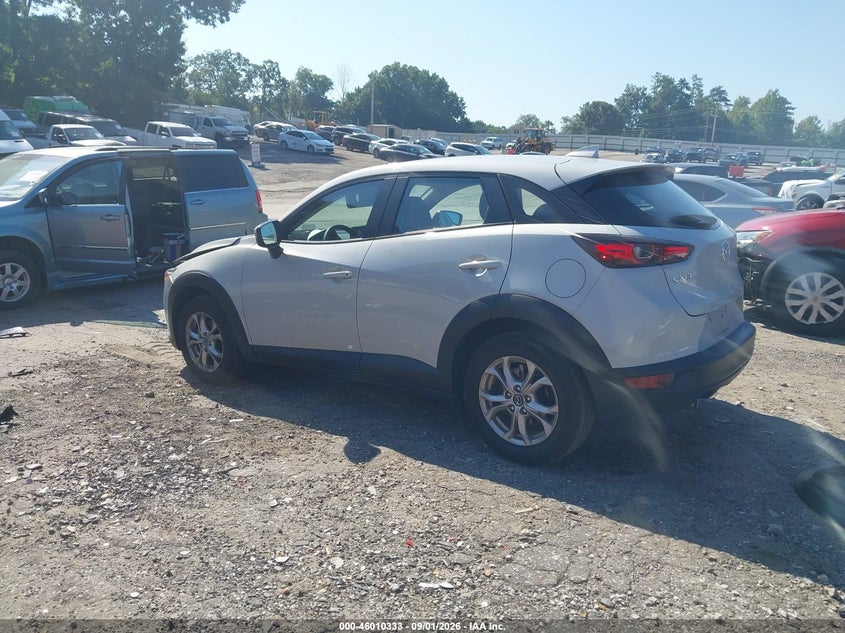 Vin: jm1dkdb76m1508891, lot: 46509709, mazda cx-3 sport 20213