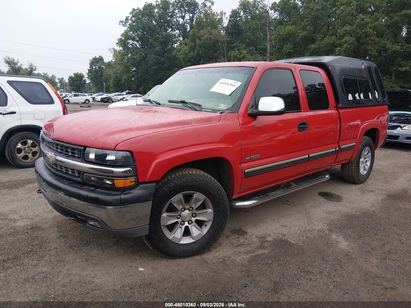 2000 Chevrolet Silverado, Удар спереду, IAAI, VIN 2GCEK19T4Y1300028 — фото 2